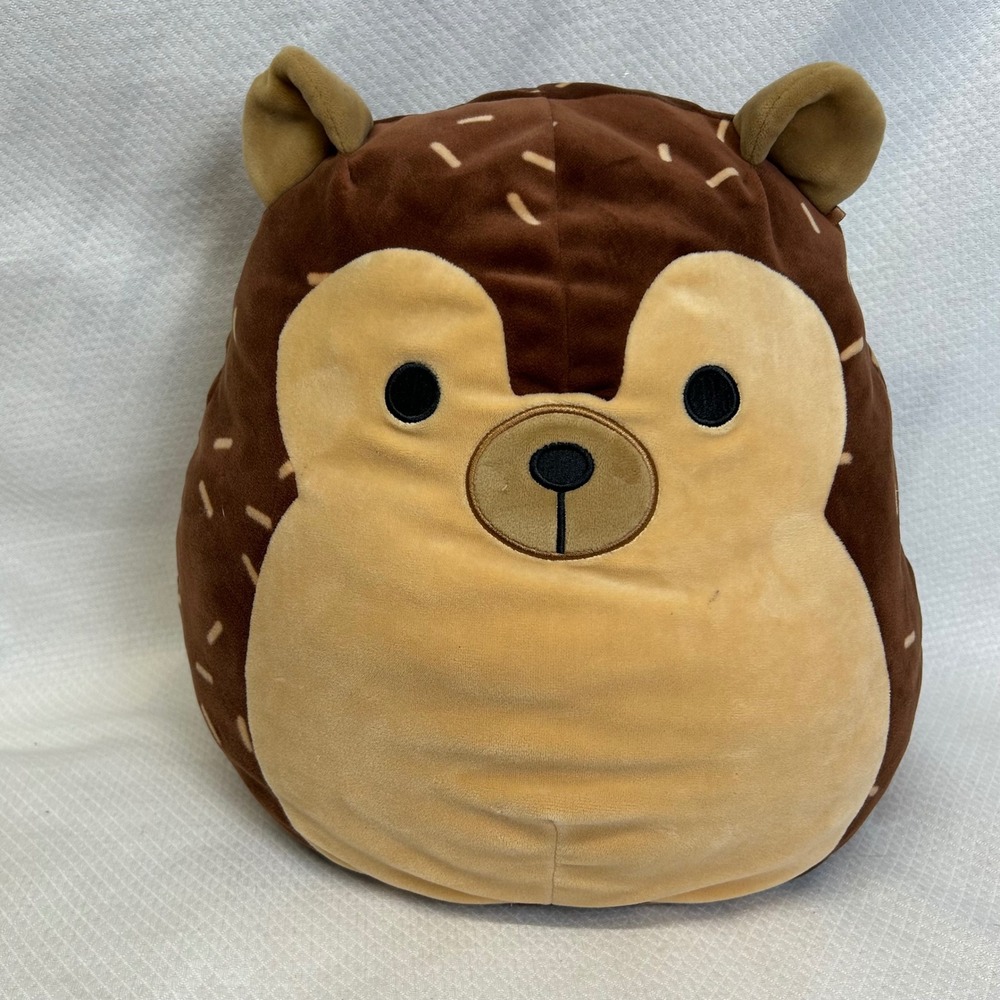 Squishmallows Hila the Hedgehog Brown 12 Inch Plush Stuffed Animal Toy Kellytoy